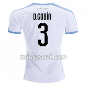 Urugvaj Diego Godin 3 Drugi Nogometni Dres 2019 Copa América